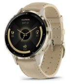 Garmin 010-02785-55 smartwatch / sport watch 3.05 cm (1.2 ) AMOLED 41 mm Digital 390 x 390 pixels Touchscreen Gold Wi-Fi GPS (satellite)