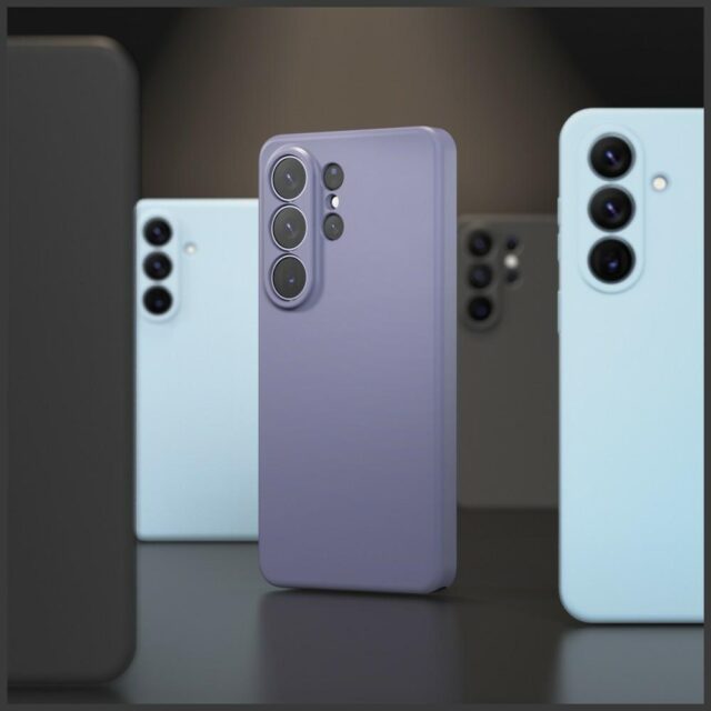 Case Araree Typo Skin M MagSafe for       Samsung Galaxy S26 Plus light blue - imagine 4