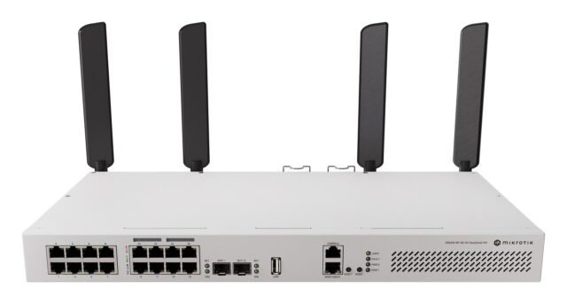 Router/Switch 16-Port MikroTik - imagine 2