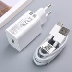 Xiaomi MDY-11-EP USB-A 22,5W Cestovní Nabíječka + USB-C Datový Kabel White (Bulk)
