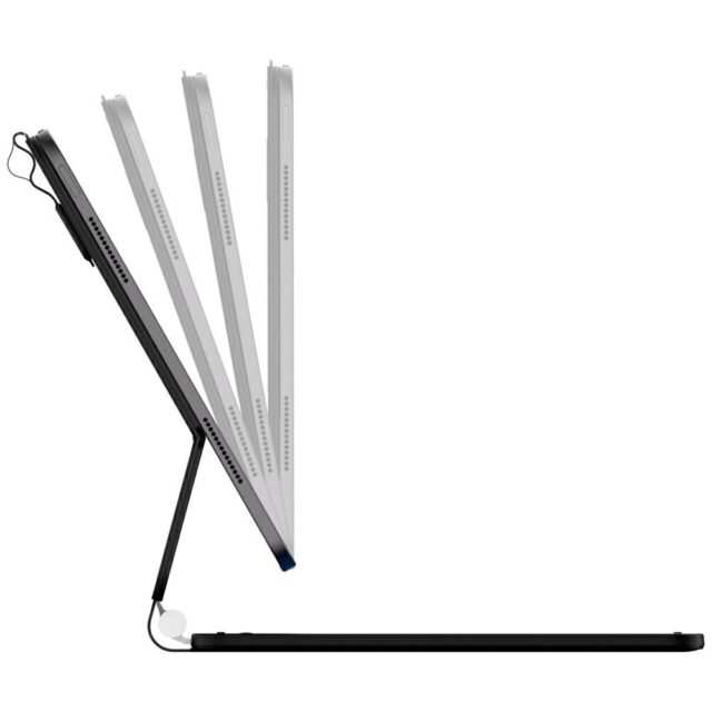 Case Typecase Edge with keyboard for iPad Pro 11" 2024/2025 black - imagine 2