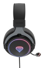 GENESIS NSG-2169 headphones/headset Wired Head-band Gaming USB Type-A Black - imagine 4