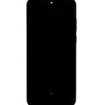 Motorola Edge 30 Neo LCD Display + Dotyková Deska + Přední Kryt Black (Service Pack)