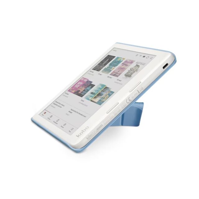 Etui Kobo Libra Colour SleepCover Case Dusk Blue - imagine 5