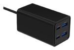 Gembird TA-UC-2A2C-PD65-01-BK mobile device charger Laptop  Smartphone Black AC Fast charging Indoor - imagine 4