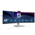 Philips 49B2U6903CH/00 computer monitor 124.5 cm (49 ) 5120 x 1440 pixels Dual QHD LCD Grey - imagine 5