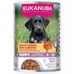 EUK DOG CAN LC PUP AB TUR&CAR 400G