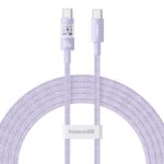 Baseus Gem USB C to USB C fast charging cable 2 m 100 W Purple