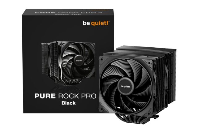 be quiet! Pure Rock Pro 3 Black Processor Air cooler 12 cm 1 pc(s) - imagine 5