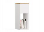 GALAX 20/1S WHITE/ARTISAN BEDSIDE TABLE