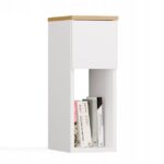 GALAX 20/1S WHITE/ARTISAN BEDSIDE TABLE
