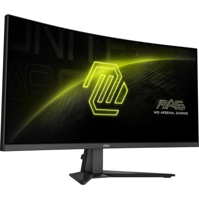 MSI MAG 346CQ computer monitor 86.4 cm (34 ) 3440 x 1440 pixels UltraWide Dual Quad HD LCD Black - imagine 8