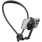 Neck mount for phones USAMS JoyGo  JOY02 Neck Mount with magnetic mount black