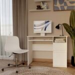 PORTO Desk Right White - imagine 6