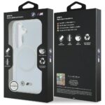 Case BMW IML Shockproof Metal Logo       MagSafe for Samsung Galaxy S26 transparent - imagine 9