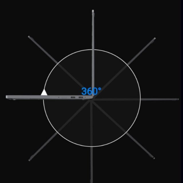 Chuwi MiniBook-X-2023-P-K3-SR N150 10.51 WXGA Touch IPS 16GB SSD512 BT BLKB x360 W11Pro Silver - imagine 5