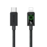 Cable USAMS U92 30W USB-C to Lightning 1.2m black