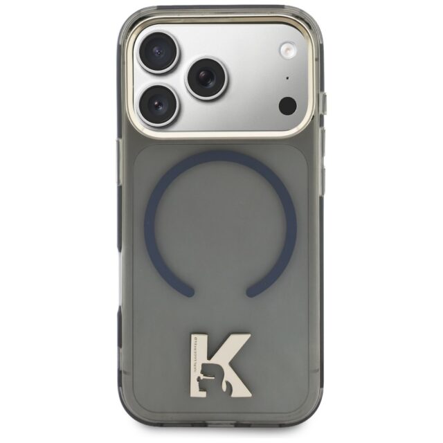 Case Karl Lagerfeld IML K Head Logo      MagSafe for iPhone 17 Pro black - imagine 3