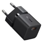 Baseus P10110909113-00 USB-C GaN5 mini 25W mains charger Black - imagine 2