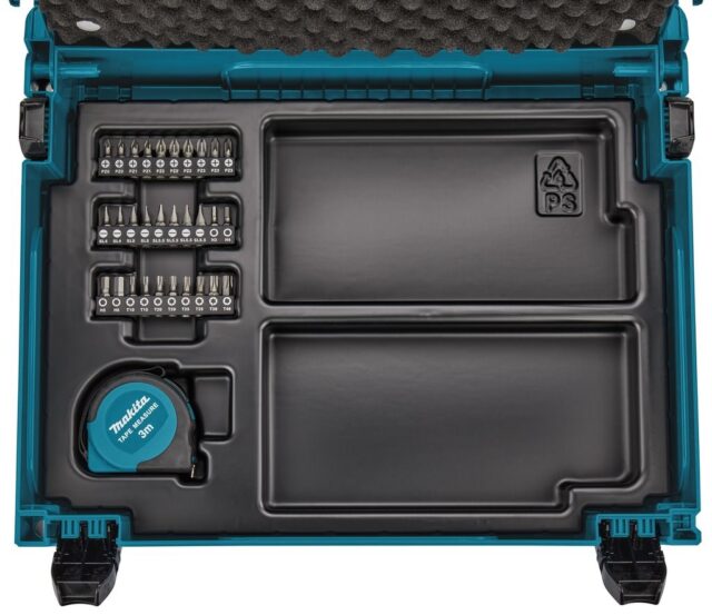 DRILL AND BIT SET 65PCS CASE B-69478 MAKITA - imagine 4