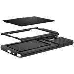 Spigen Slim Armor CS case Samsung Galaxy S26 Ultra black - imagine 3