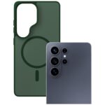 3MK Smoke MagCase Case for Samsung Galaxy S26 Ultra Green - imagine 4