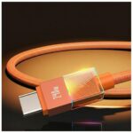 Cable USAMS U93 240W USB-C to USB-C 1.2m orange - imagine 5