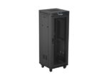 Lanberg FF01-6632-23BL rack cabinet 32U Freestanding rack Black - imagine 3