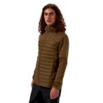 Men's Berghaus Hooded Hybrid Jacket size M brown - imagine 4