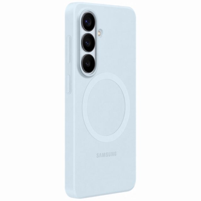 EF-ES942CLE Samsung Silikonový Magnetický Kryt pro Galaxy S26 Light Blue - imagine 3