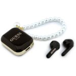 Earphones TWS Guess Pearl Strap black