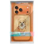 Etui Nimmy Gentle Pets Series Dog         MagSafe do iPhone 17 Pro pomarańczowy - imagine 7