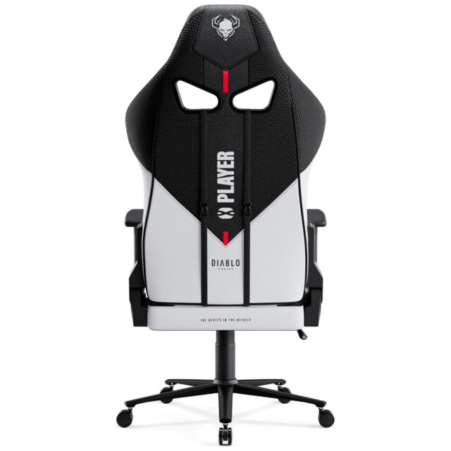 Gaming chair Diablo Chairs X-Player 2.0 King Size white-black - imagine 3