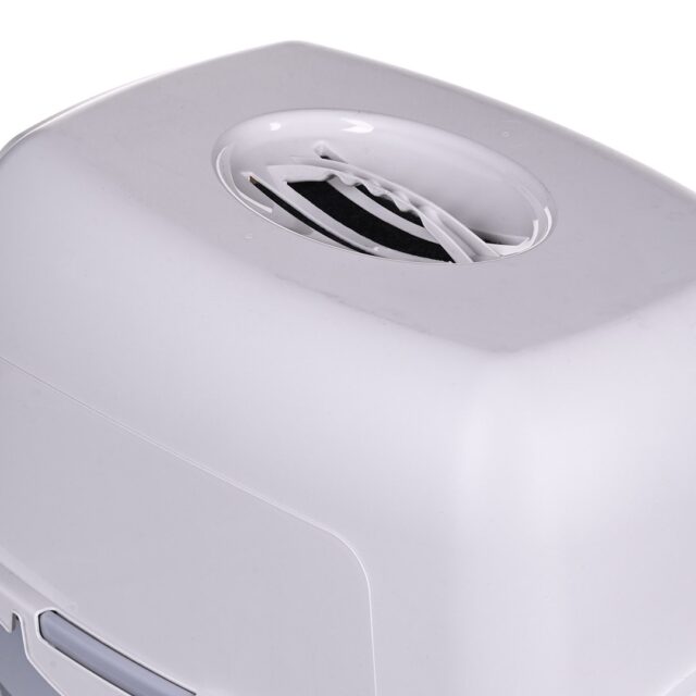 DIAMENTIQ BAYA whie/light grey -  cat litter box - 55 5 x 40 x 38 7 cm - imagine 5