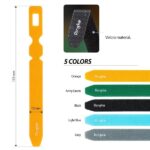 Ringke tape organizer for cables 10 pcs Velcro multicolor ACMT0001 - imagine 6