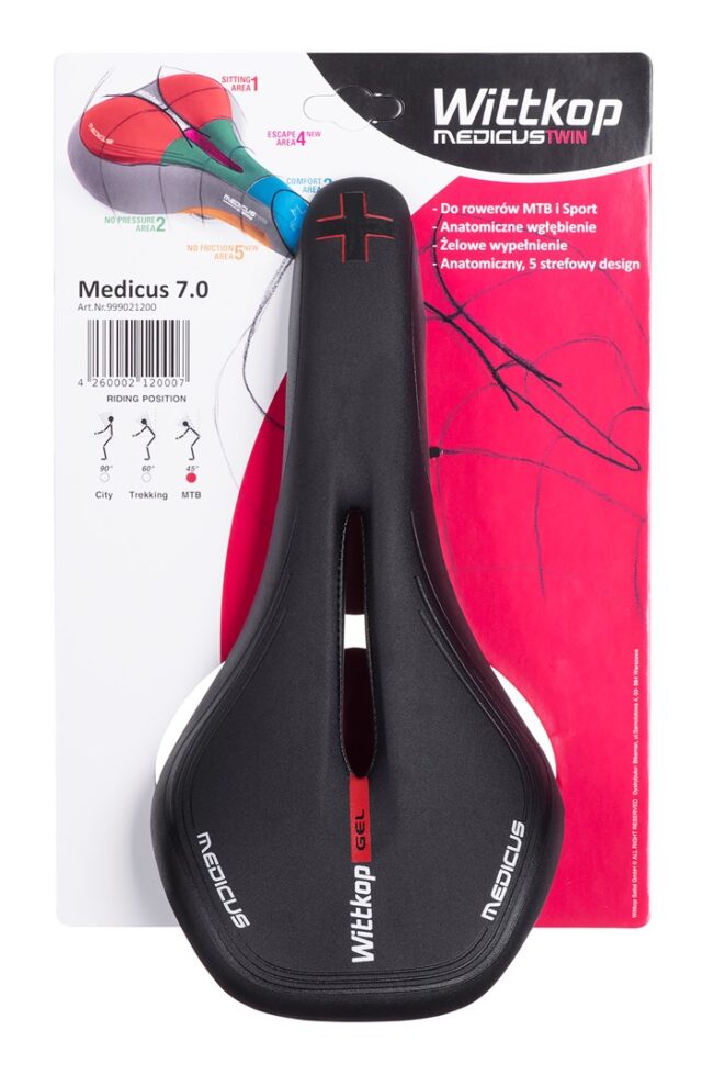 Bike Saddle Wittkop Medicus Twin 7.0 - imagine 3