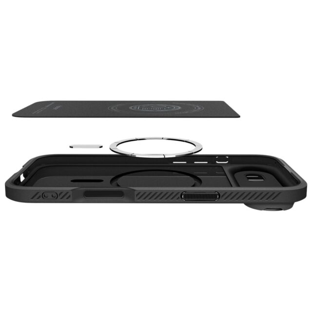 Spigen Optik Armor Mag MagSafe Case for iPhone Air Black - imagine 6