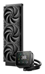 K COOLER Wasserkühlung Deepcool Spartacus 360 LCD black - imagine 2
