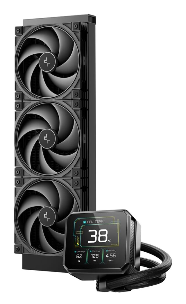 K COOLER Wasserkühlung Deepcool Spartacus 360 LCD black - imagine 2