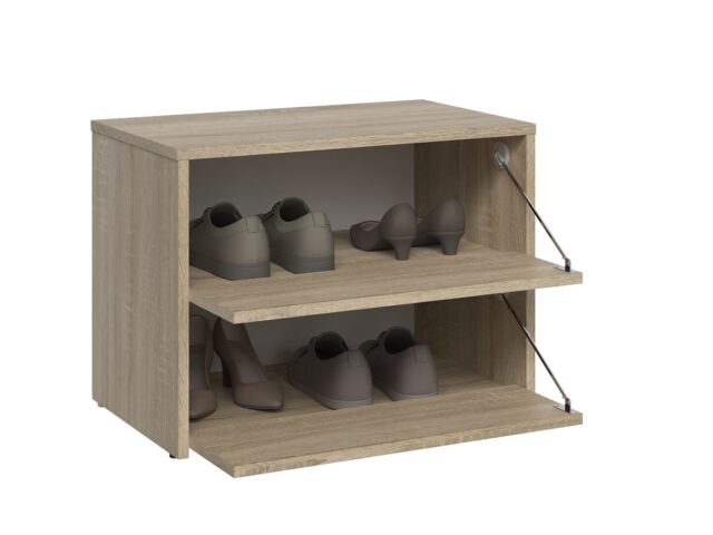 MODO OAK SONOMA SHOE CABINET - imagine 2