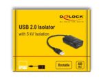 DeLOCK Isolator USB 2.0 Type-A male to female with 5 kV Isolation for data lines - imagine 3