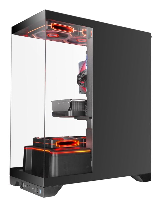 Mars Gaming MCPRISMA computer case Midi Tower Black - imagine 2