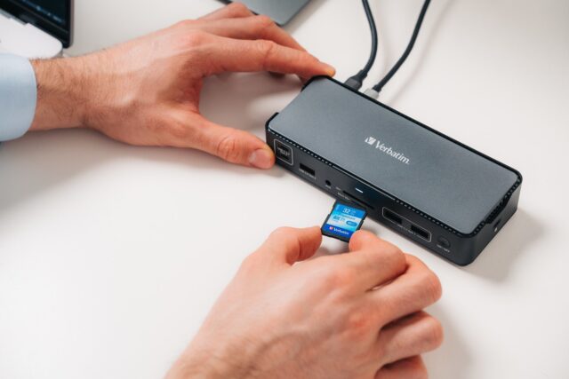 Verbatim CDS-15 Wired USB 3.2 Gen 1 (3.1 Gen 1) Type-C Black  Grey - imagine 10