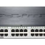 D-Link DGS-1510-28XMP/E network switch Managed L2/L3 Gigabit Ethernet (10/100/1000) Power over Ethernet (PoE) Black  Grey