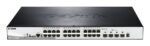 D-Link DGS-1510-28XMP/E network switch Managed L2/L3 Gigabit Ethernet (10/100/1000) Power over Ethernet (PoE) Black  Grey