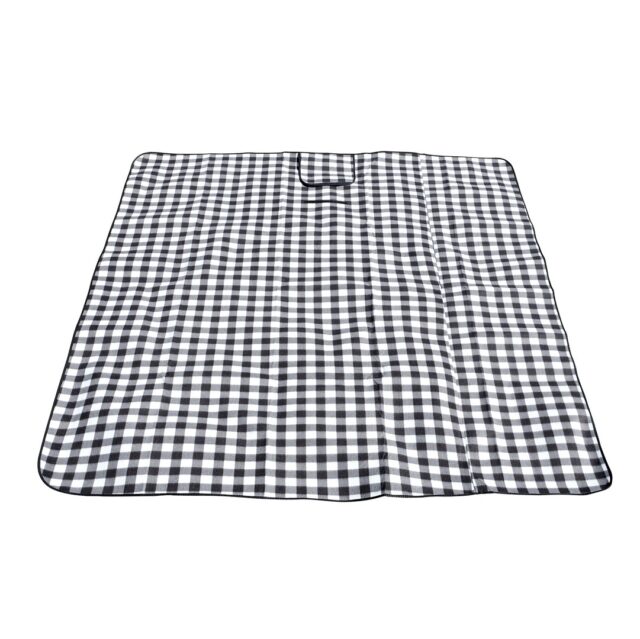 PROMIS Picnic Blanket  Green Stripes  200 cm x 150 cm - imagine 7