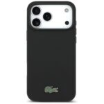 Lacoste Petit Pique Lacquer Logo MagSafe Case for iPhone 17 Pro Max Black - imagine 3