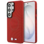 Case BMW M Metal Logo MagSafe for Samsung Galaxy S26 Ultra red