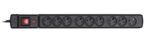 Activejet ACJ COMBO 9GN 5M black power strip with cord - imagine 2