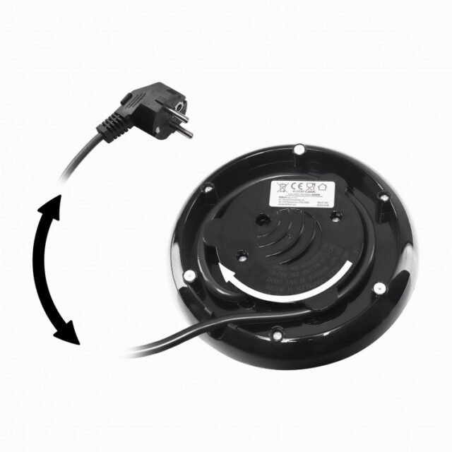 NELO kettle  capacity 1.7 l  power 2000 W  black - imagine 7